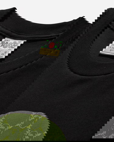 Тениска BAPE College Monogram Ape Head Tee Черно | 1L30110334 BLACK, 4