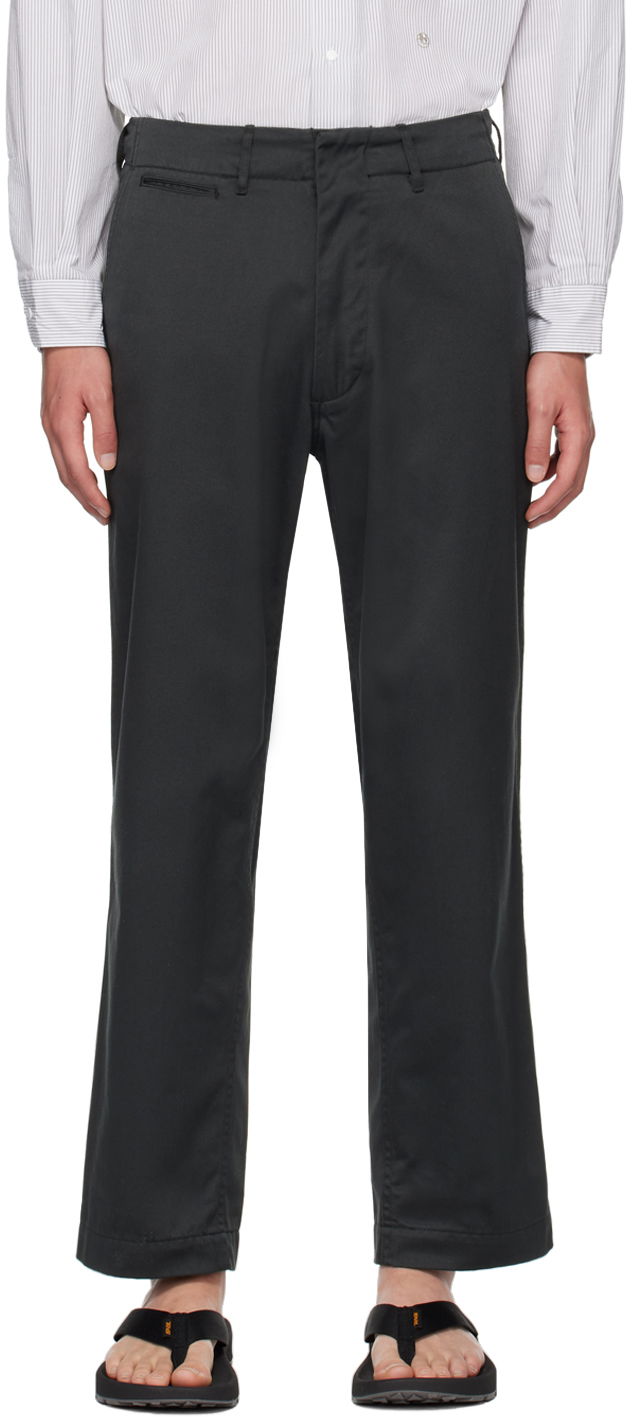 Панталони NANAMICA Wide Trousers Черно | SUCS401U, 0