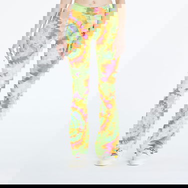 Панталони adidas Originals Tie-Dyed Flared Pant Жълто | IY7597, 0