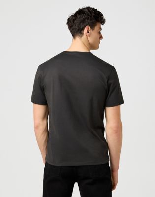 Тениска Wrangler Wrangler Americana Regular Fit T-Shirt Черно | 112371478:XXL, 0