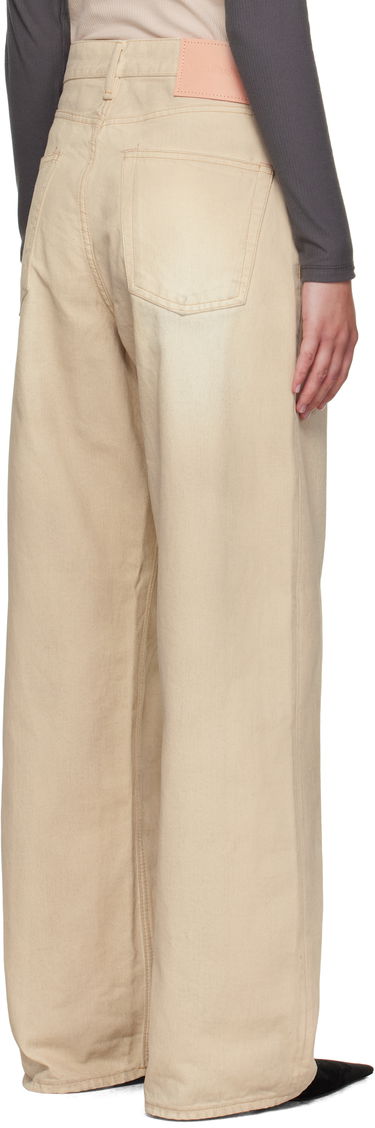 Дънки Acne Studios Acne Studios 1981 Loose Fit Jeans Бежово | C00084-, 2