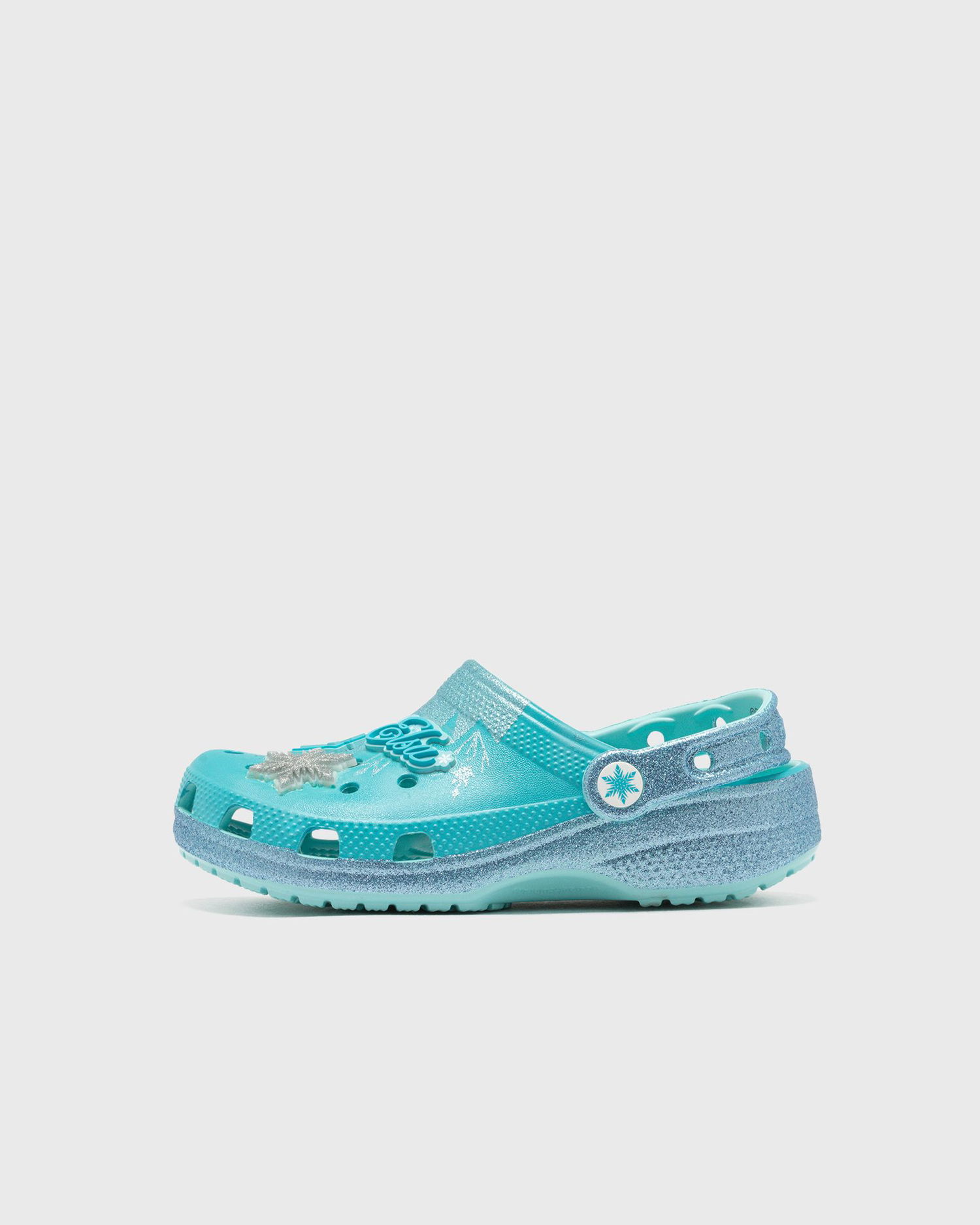 Кецове и обувки Crocs Frozen Elsa Glitter Classic Clog Sandals Slides Тюркоазено | 210235-90H, 0