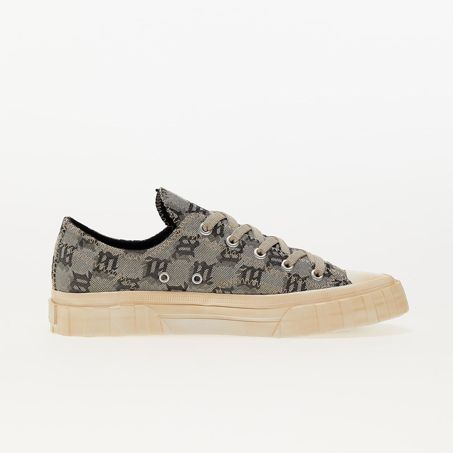 Кецове и обувки MISBHV Army Sneaker Low Monogram Beige Бежово | 022BM611, 1