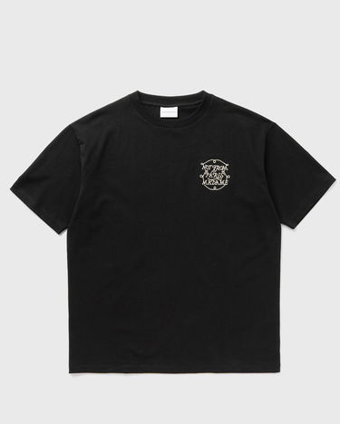 Тениска Drôle de Monsieur Slogan Tresses Graphic T-Shirt Черно | H-TS259-CO134-BL, 1