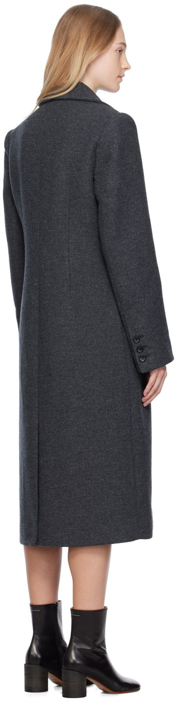 Палта We11done We11done Single-Breasted Coat Сиво | WD-CT3-23-065-W-DG, 2