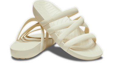 Кецове и обувки Crocs Splash Strappy Sandals Бежово | 208217-2Y2, 1