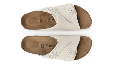 Кецове и обувки Birkenstock Zürich Suede Leather Бежово | 1025008, 2