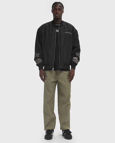 Dragon Print Bomber Jacket, 2