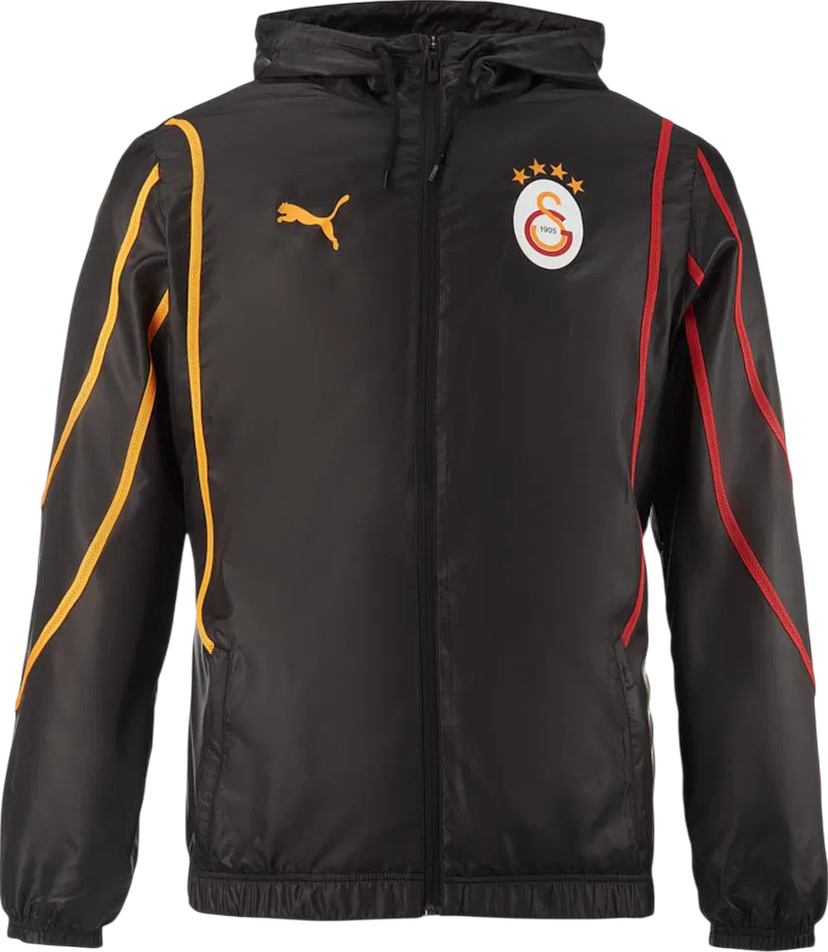 Ветровка Puma Galatasaray Istanbul Training Hooded Jacket Черно | 77969412-010