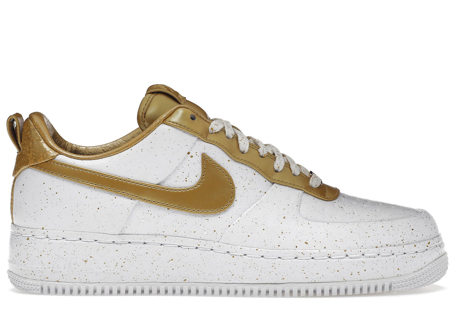 Кецове и обувки Nike Air Force 1 Low Supreme Gold Medal Бяло | 516630-170, 0