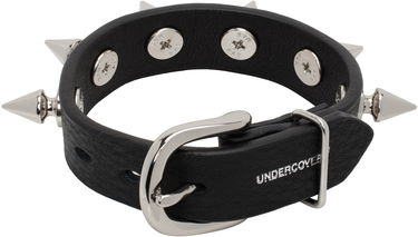 Гривна UNDERCOVER UNDERCOVER Spike Leather Bracelet Черно | UP1E4A02, 1