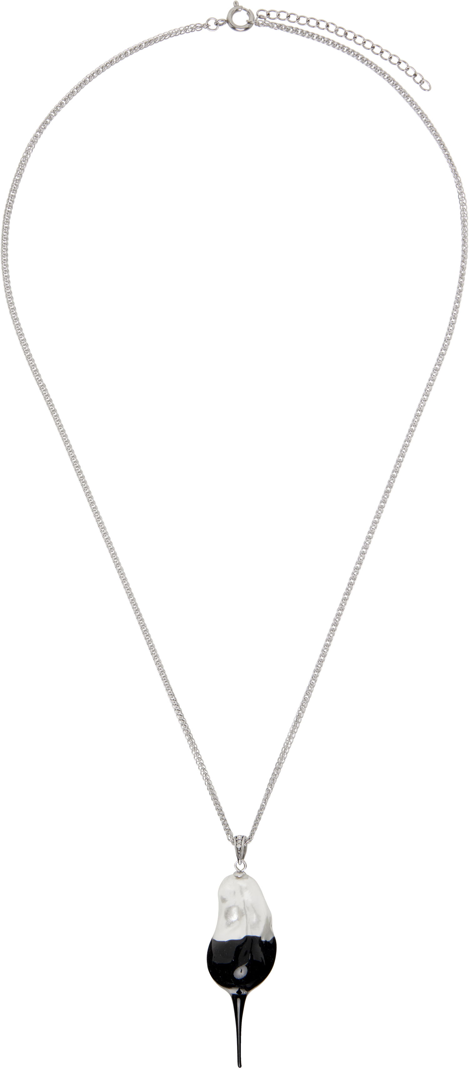 Колие Ottolinger Ottolinger Two-Tone Dipped Pearl Chain Necklace Металик | 125-903125-02, 0