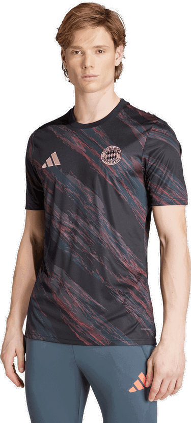 Фланелка adidas Performance FC Bayern Pre-Match Jersey 25/26 Черно | JN5630, 3
