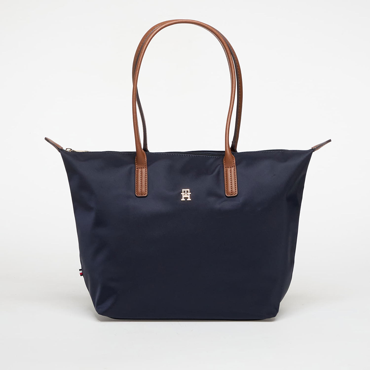 Голяма пазарска чанта Tommy Hilfiger Tommy Hilfiger Popette Nylon Tote Тъмно синьо | AW0AW17711-DW6, 0