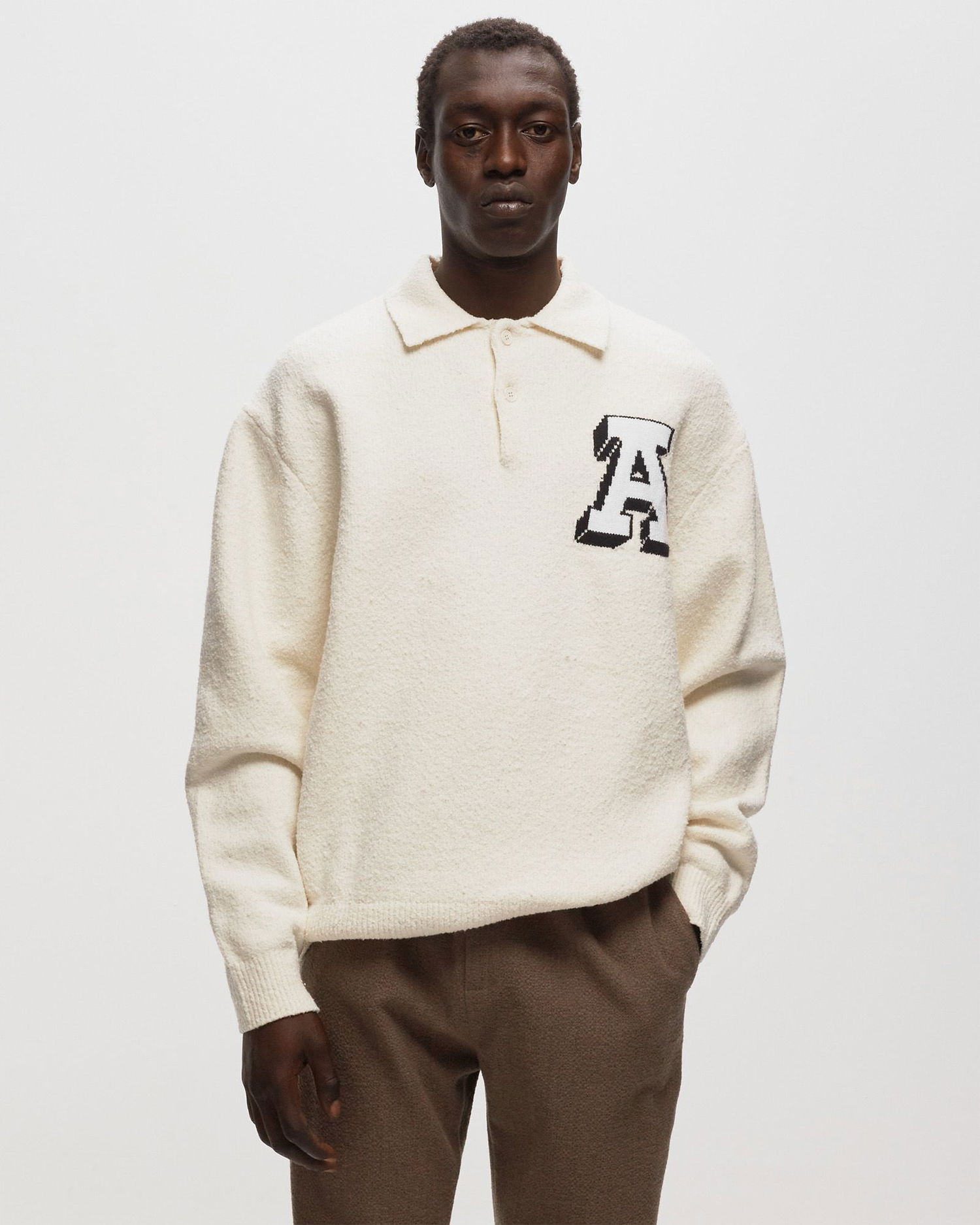 Пуловер AXEL ARIGATO Team Polo Sweater Бяло | A0950003, 1