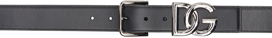 Колани Dolce & Gabbana Black DG Belt Черно | BC4776AW576, 0
