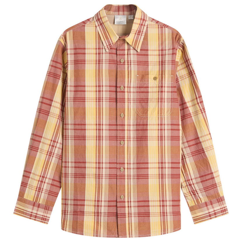 Риза GRAMICCI Gramicci Broadcloth Stance Shirt Жълто | G5FM-J020-MUS