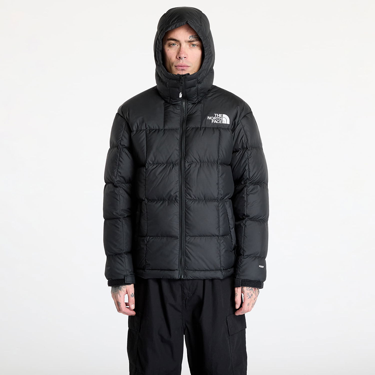 Пухо яке The North Face Lhotse Hooded Jacket TNF Черно | NF0A853C4H01, 0