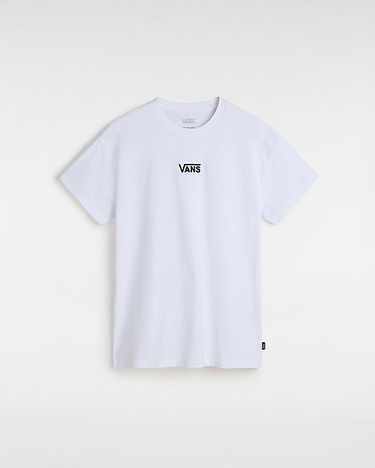 Тениска Vans Flying V Oversized T-shirt Бяло | VN0A7YUTWHT, 0