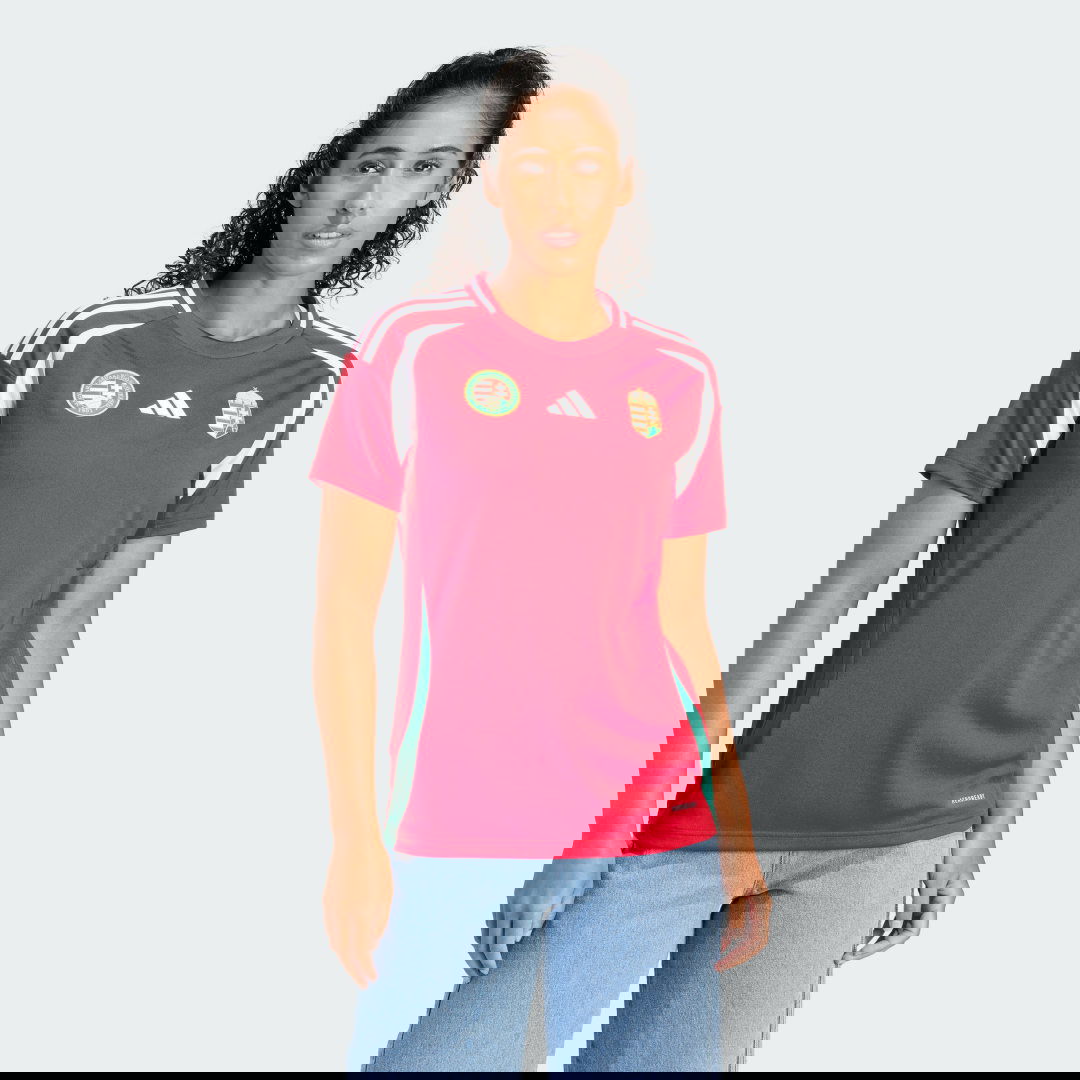 Фланелка adidas Performance Hungary 24 Home Jersey Червено | JE3517, 0