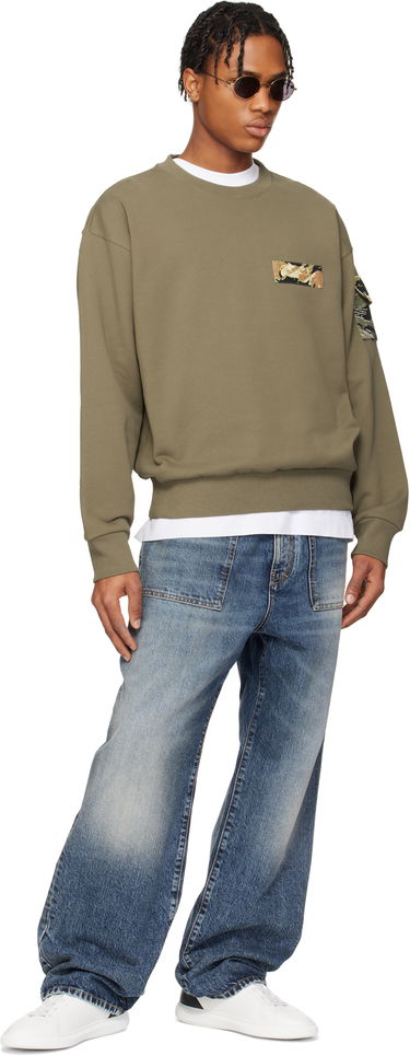 Суитчър Givenchy Givenchy Camo Patches Sweatshirt Зелено | BMJ0LC3YQ6333, 3