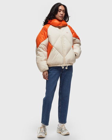 Пухо яке Lacoste Diamond Quilted Hooded Down Puffer Jacket Бяло | BF3521-IBB, 1