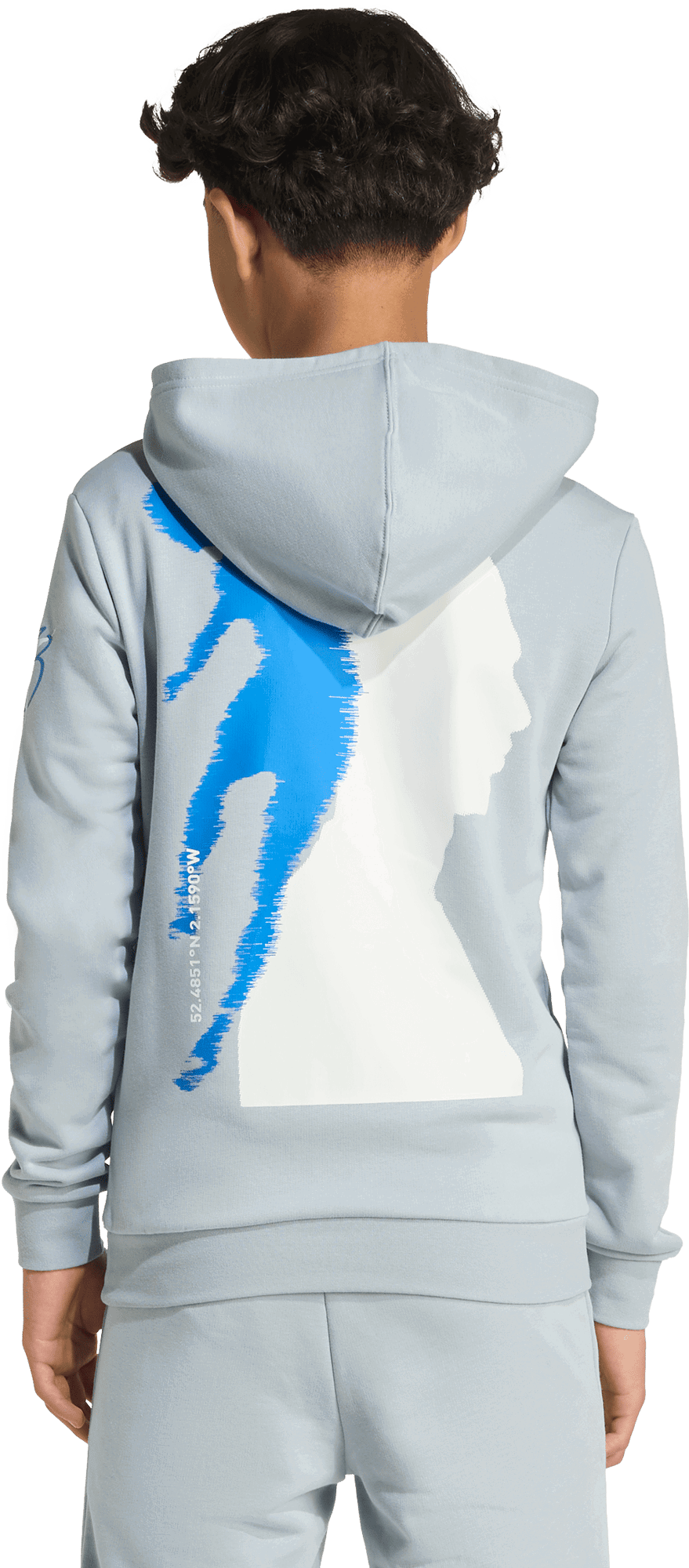 Суитчър adidas Performance Kids' Jude Bellingham Hoodie Синьо | JX3965, 1