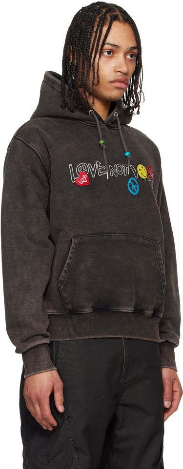 Суитчър Andersson Bell Andersson Bell Dyed 'Love' Hoodie Сиво | atb1253u, 4