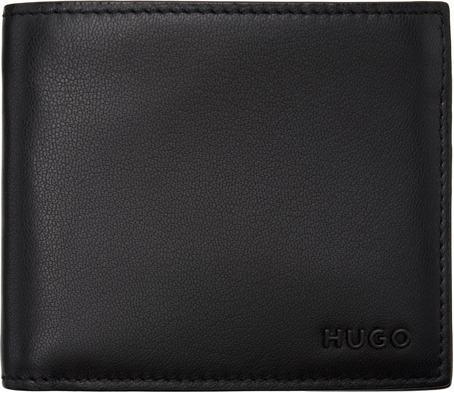 Портфейл BOSS HUGO Leather Bifold Wallet Черно | 50536058, 0