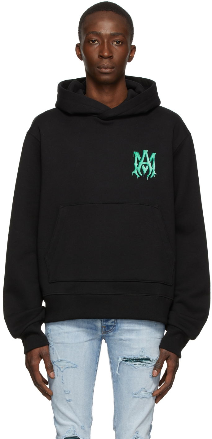 Суитчър AMIRI AMIRI Cotton Hoodie Черно | SS22MJL020, 0