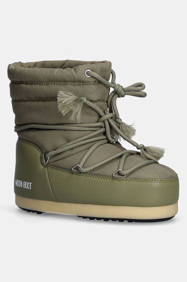 Кецове и обувки Moon Boot Nylon Winter Boots Зелено | 80D1470010.M006, 0