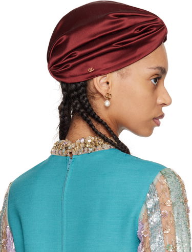 Обеци Valentino Valentino Garavani Silk Turban Headband Металик | 6W2HH004QID, 2