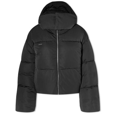 Пухо яке PANGAIA Pangaia FLWRDWN Recycled Nylon Cropped Puffer Jacket Черно | 100011689868, 1