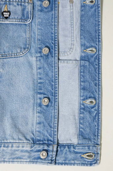 Яке Human Made Denim Jacket Синьо | HM27JK016, 7