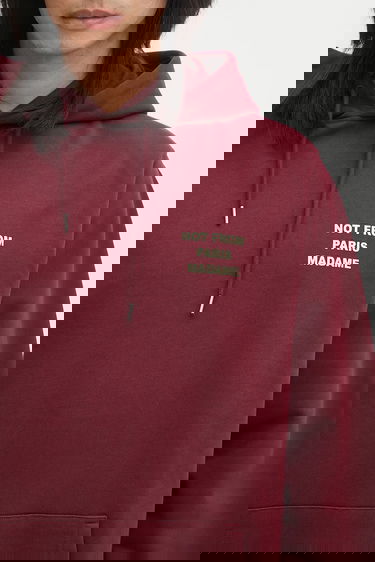 Суитчър Drôle de Monsieur Drôle de Monsieur Le Hoodie Slogan Бургунди | I.HO162.CO127, 3