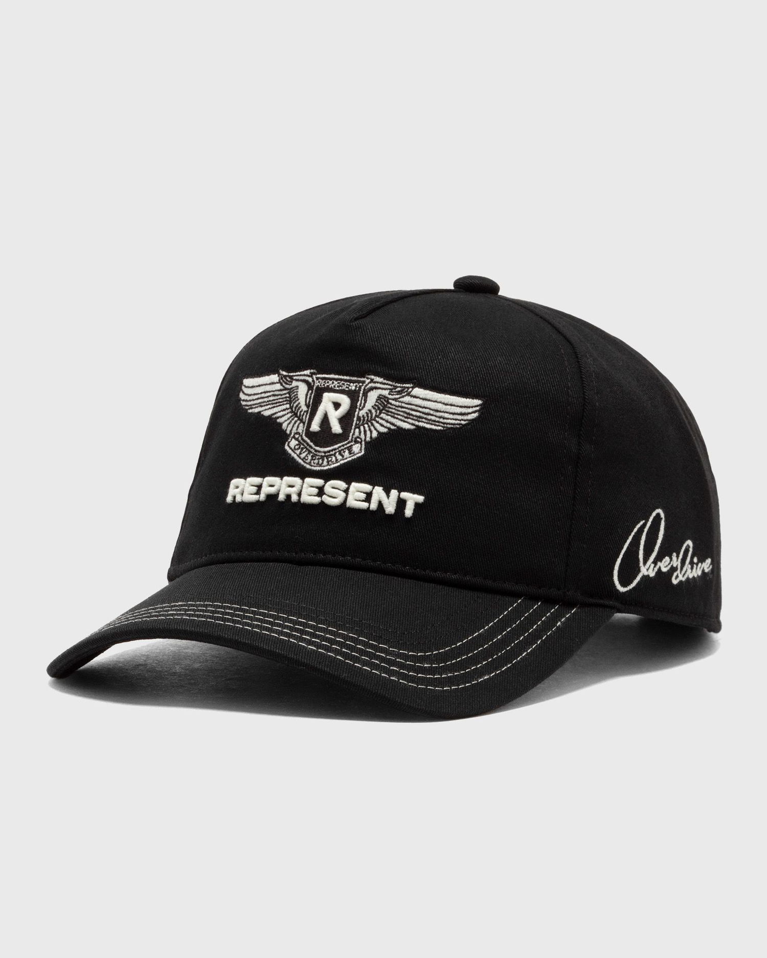 Шапка с козирка Represent Clo Represent Overdrive Badge Cap Черно | MLM8851-01, 1