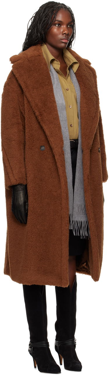 Палта Max Mara Max Mara Tedgirl Teddy Coat Кафяво | 2421016042600 MM10501, 1