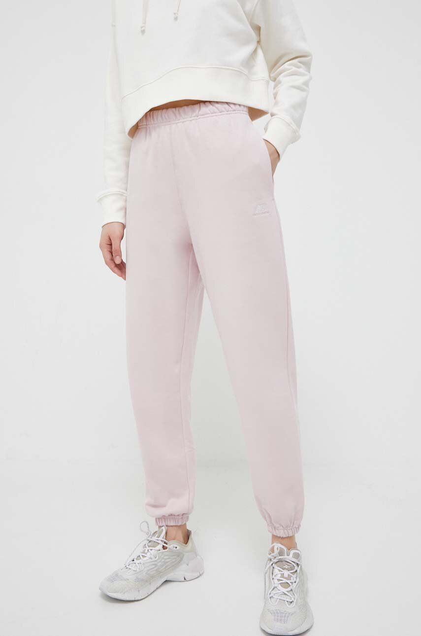 Спортни панталони New Balance Sweatpants Розово | WP31503SOI, 0