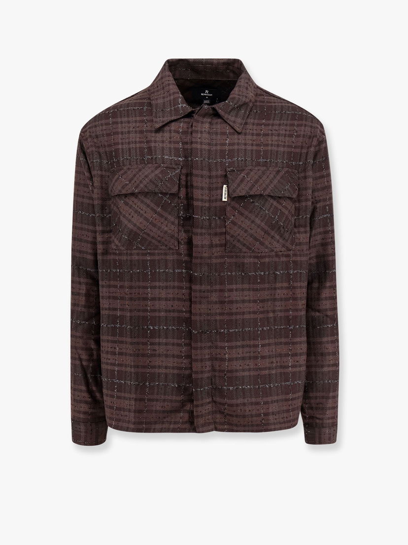 Риза Represent Clo Brown Checkered Buttoned Shirt Кафяво | MLM2158064