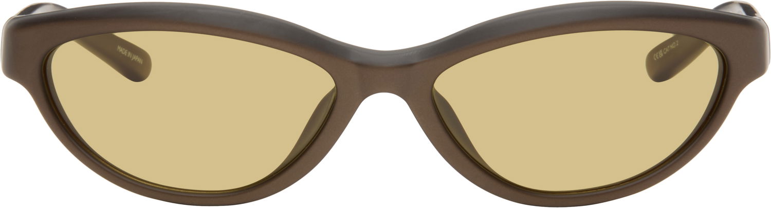 Слънчеви очила Jacquemus Jacquemus 'The Curvo' Sunglasses Кафяво | JAC134C4SUN, 0