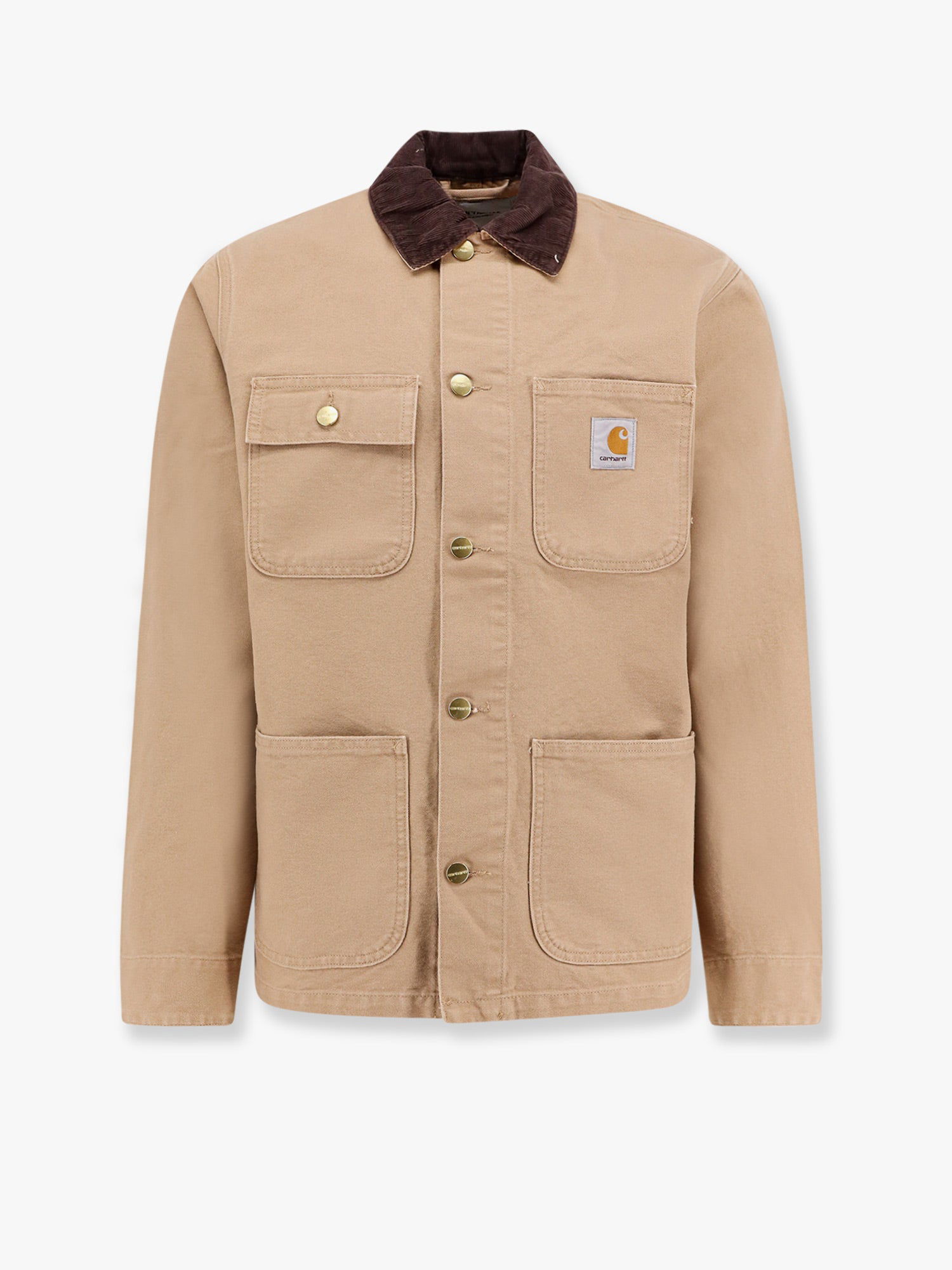 Палта Carhartt WIP Beige Cotton Chore Coat Бежово | I0315192N202, 0