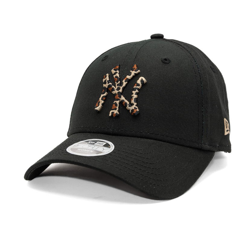 Шапка с козирка New Era 9FORTY MLB Leopard Infill NY Yankees Adjustable Cap Черно | 60691330