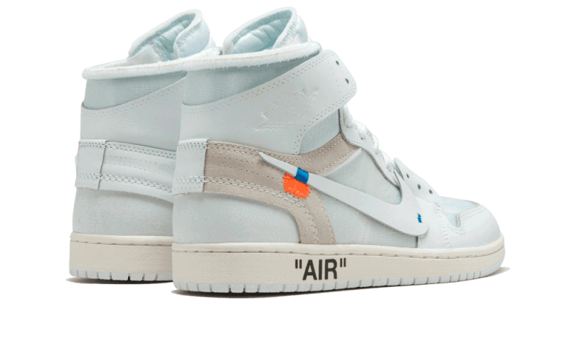 Кецове и обувки Jordan Off-White x Air Jordan 1 Retro High ''White'' 2018 OG Бяло | AQ0818-100, 1