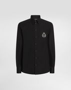 Cotton Shirt With Patch