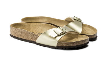 Кецове и обувки Birkenstock Madrid Birko-Flor Бежово | 1016106, 3