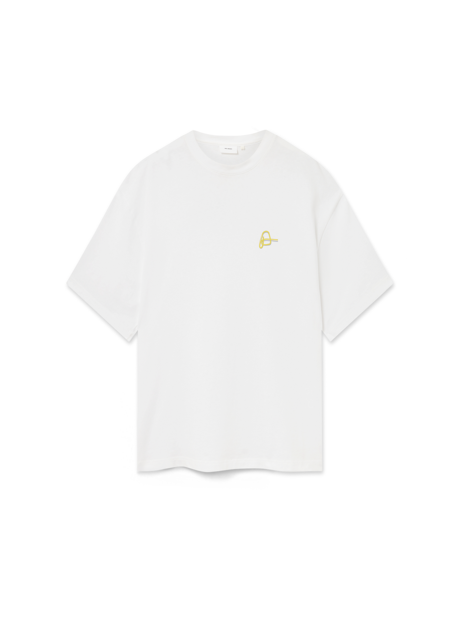 Тениска AXEL ARIGATO Paper Clip T-Shirt Бяло | A3446001, 1