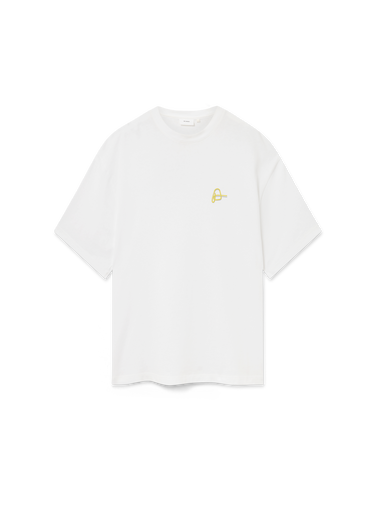 Тениска AXEL ARIGATO Paper Clip T-Shirt Бяло | A3446001, 1