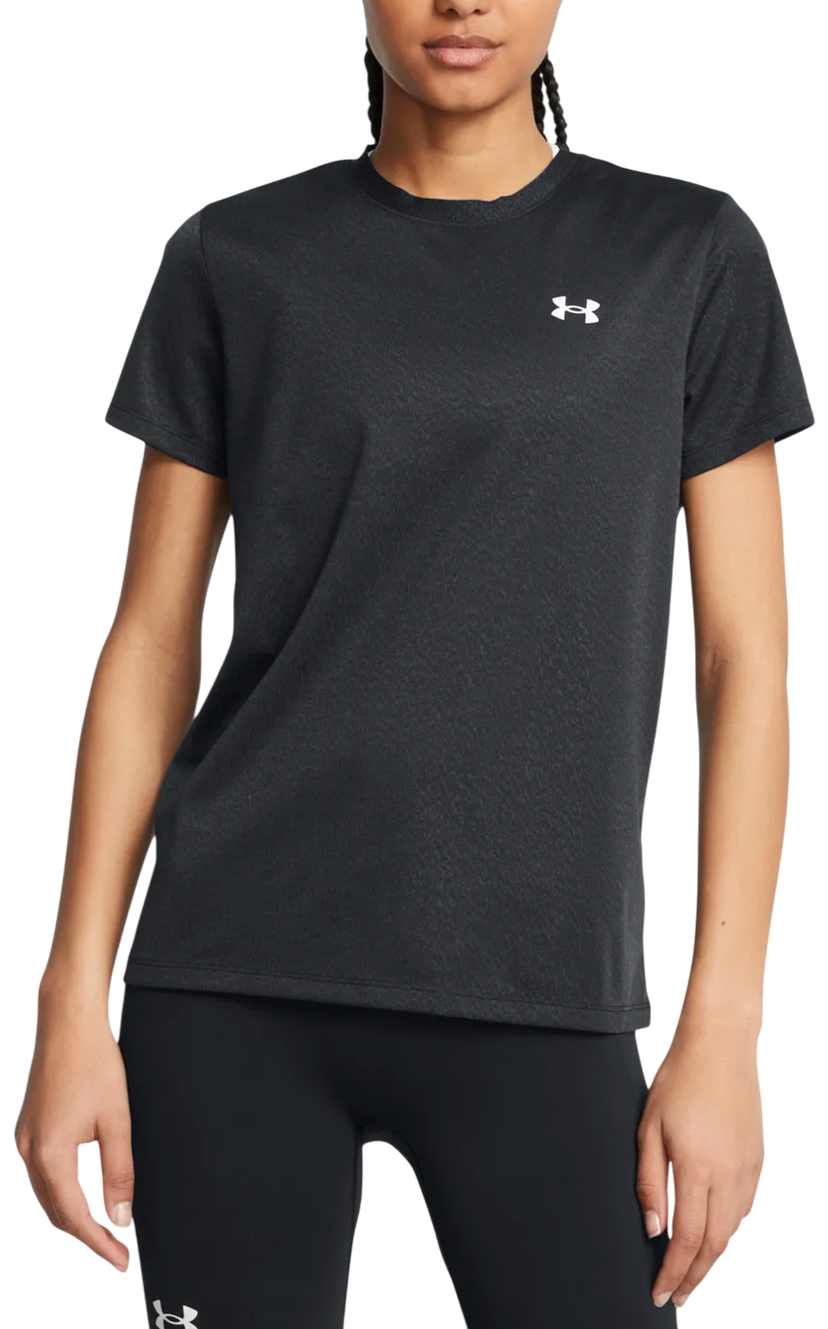 Тениска Under Armour Under Armour Tech Riddle Short Sleeve T-Shirt Черно | 1386410-001