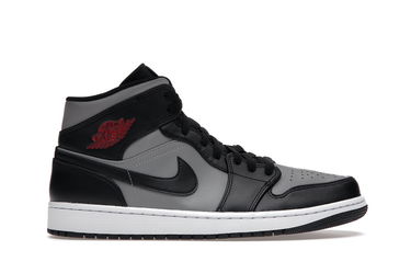 Кецове и обувки Jordan Air Jordan 1 Mid "Shadow Red" Черно | 554724-096, 1