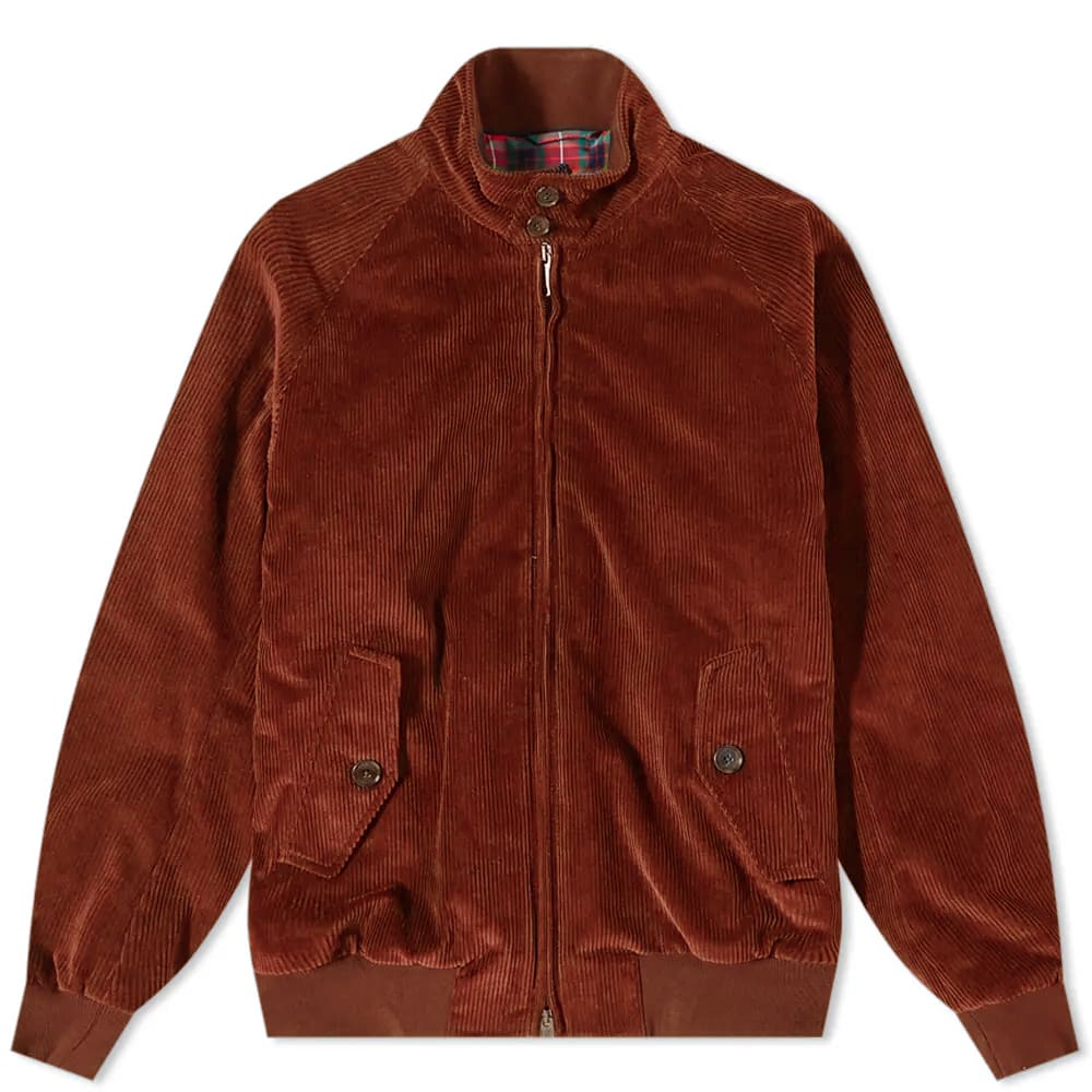 Яке Baracuta G9 Classic Cord Harrington Jacket Кафяво | BRCPS0801-7006, 0